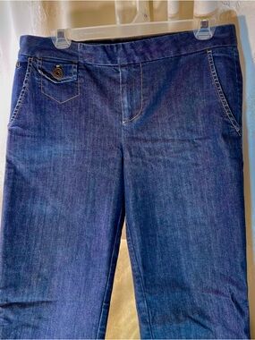 Marc Jacobs Straight-Leg Jeans in Deep Blue